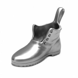 Monopoly Boot Token Silver Chrome Rare Shoe Board Game